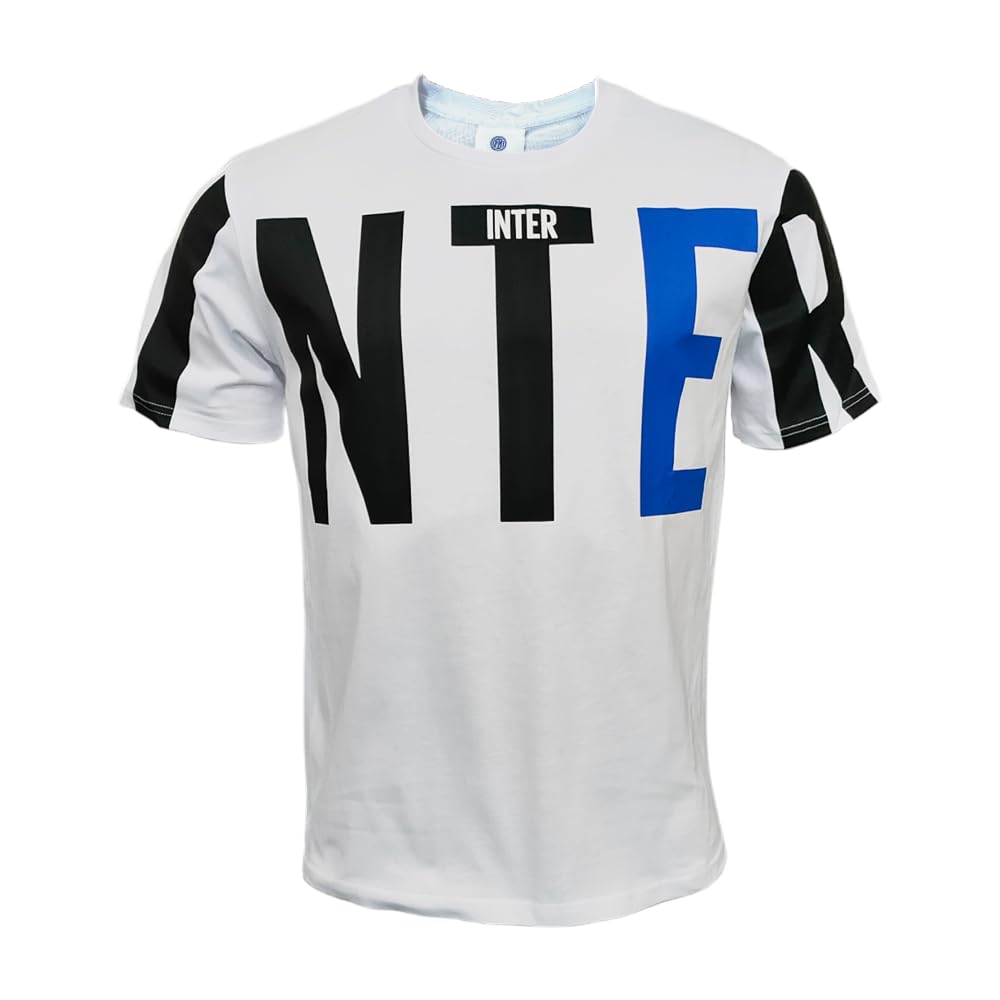 T-Shirt Inter Wordmark Blanc Oversize Unisexe – Officiel