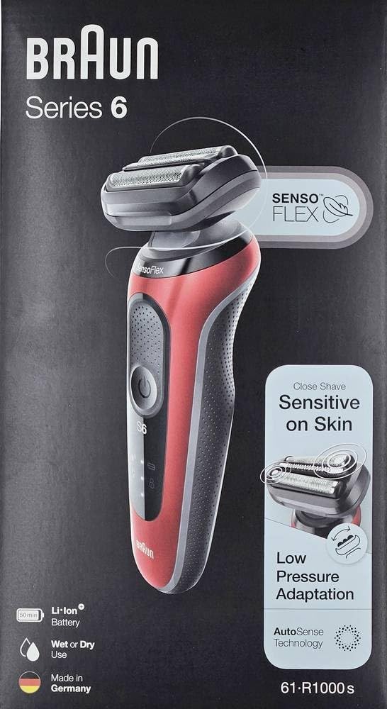 Braun Series 6 Rasoir Électrique – Wet & Dry tête oscillante