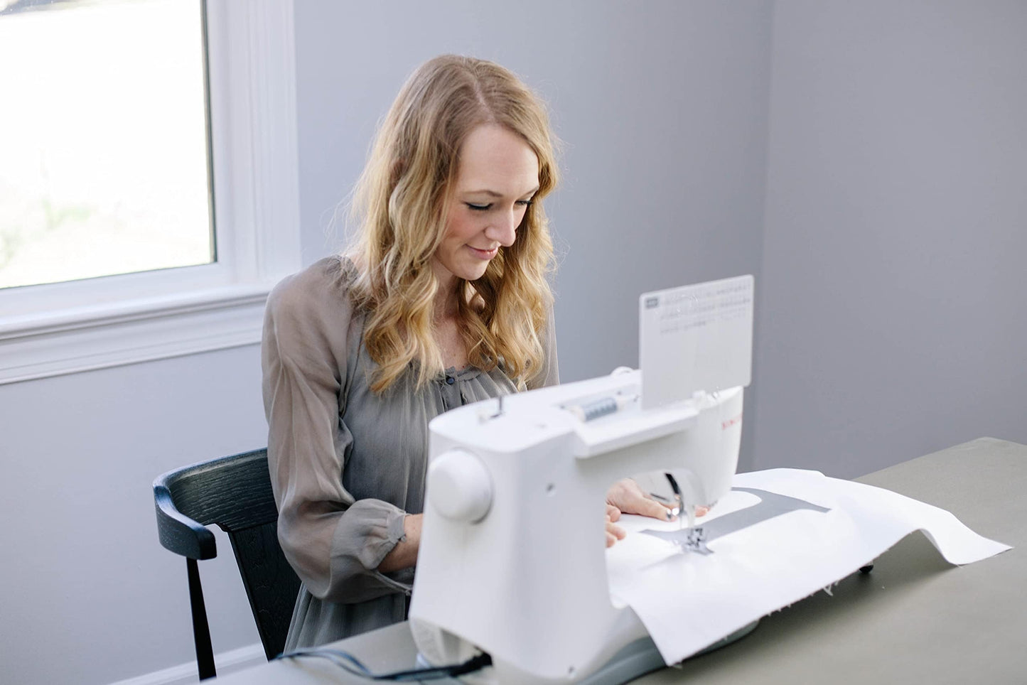 Machine à Coudre Singer Confidence - Couture & Broderie Blanc