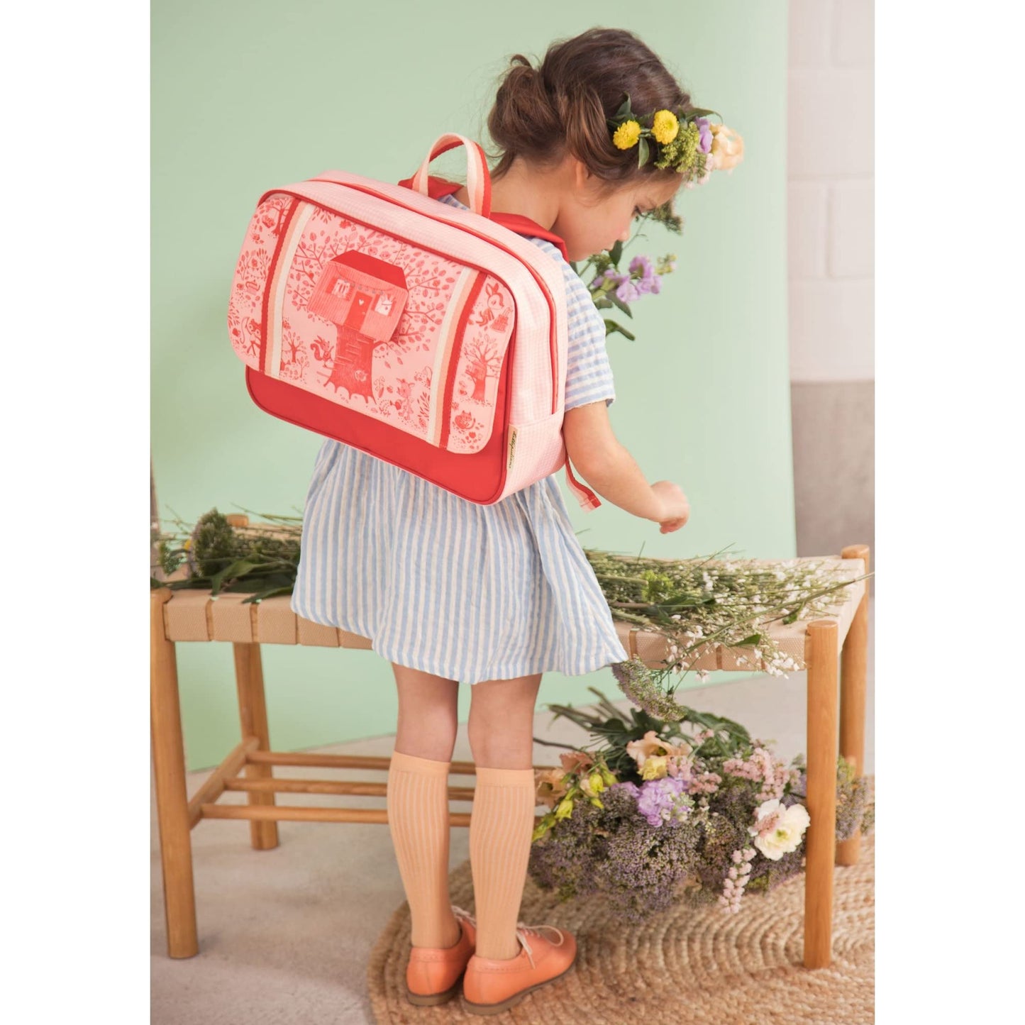 Cartable Happy Lena Lilliputiens – Sac à dos Enfant Recyclé A4 - vue 9
