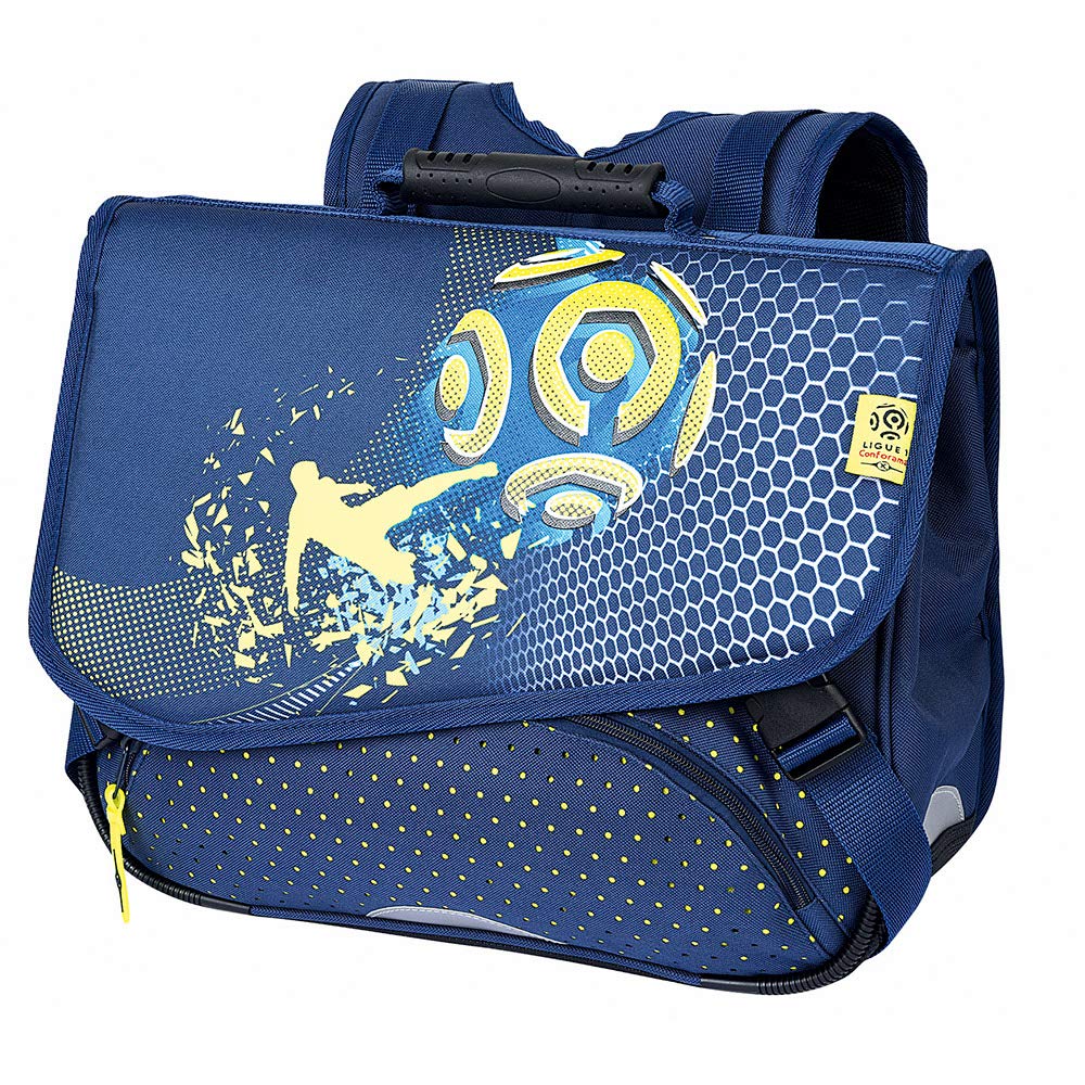 Cartable LIGUE 1 38cm 2 Compartiments – Rentrée Scolaire