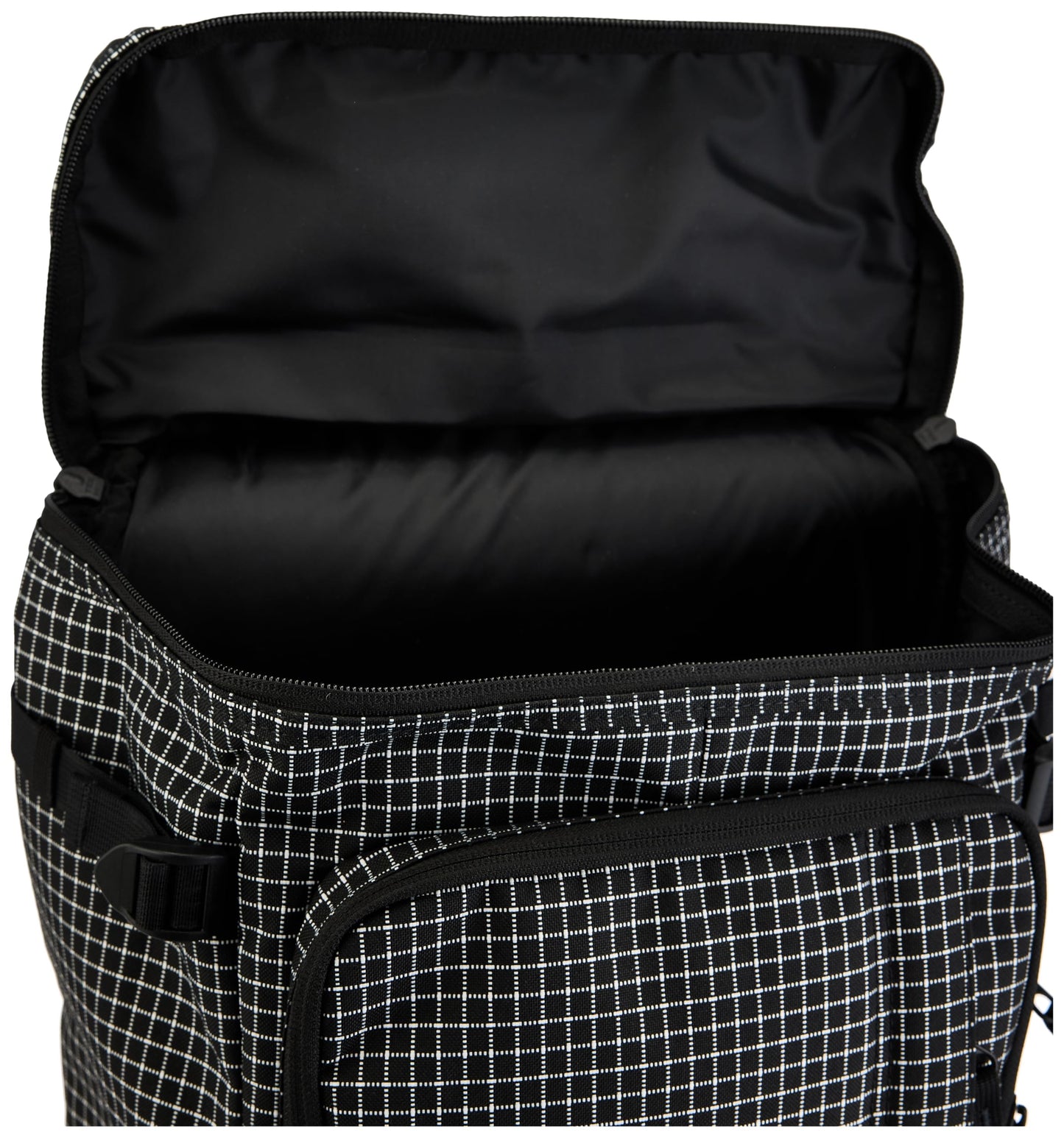 Eastpak Tecum Top CNNCT Ripstop – Sac à dos noir/blanc quadrillé