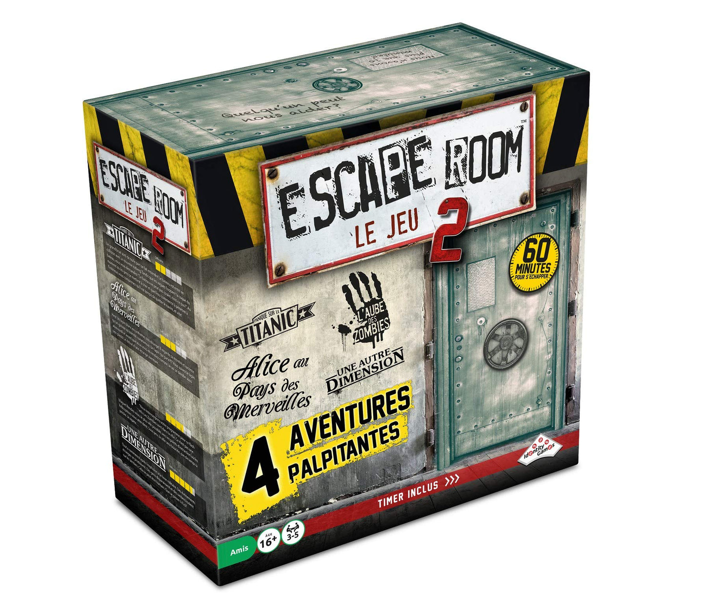 Escape Room Le Jeu 2 Coffret 4 Aventures – RIVIERA GAMES