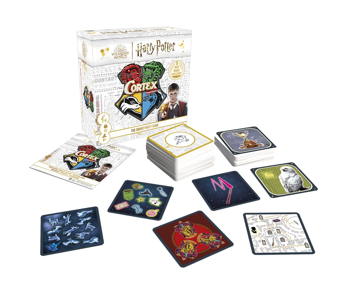 Cortex Harry Potter – Jeu de Société Asmodee | Défis Mémoire & Logique – Enfants dès 8 ans (2 à 6 joueurs)