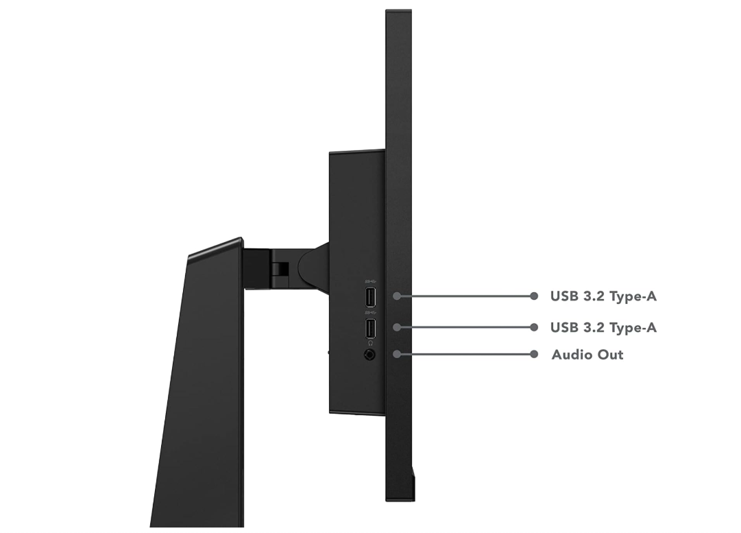 Lenovo Legion Y27h-30 – Écran gaming 27" QHD 180Hz avec FreeSync Premium, HDMI, USB-C et haut-parleurs intégrés
