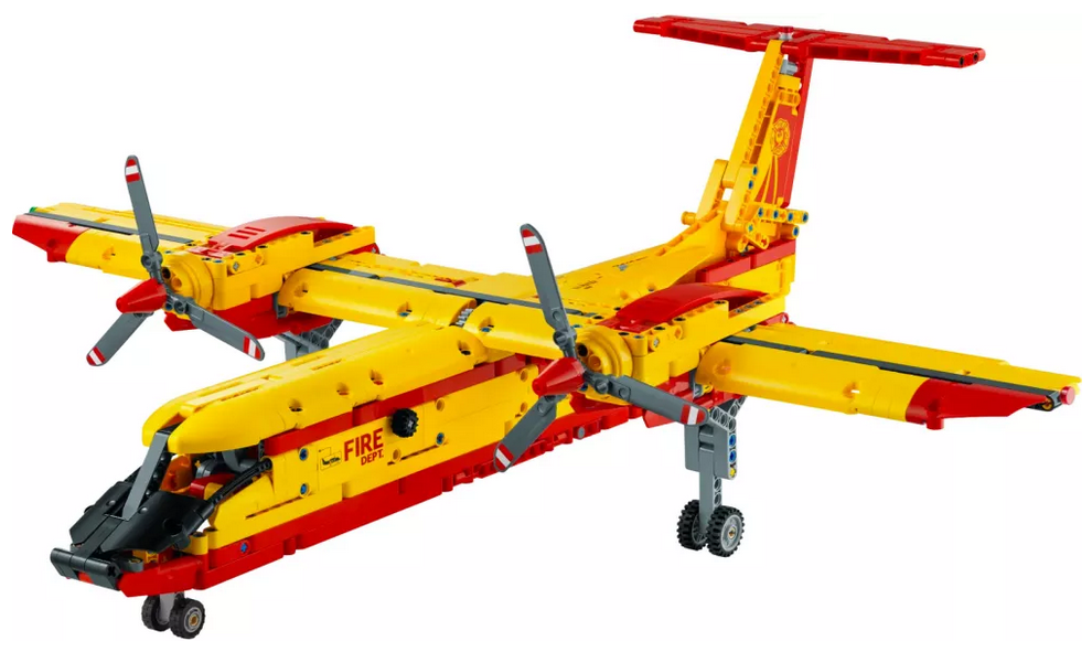 LEGO Technic 42152 – Avion de Lutte Contre l’Incendie – Maquette de pompier à construire dès 10 ans