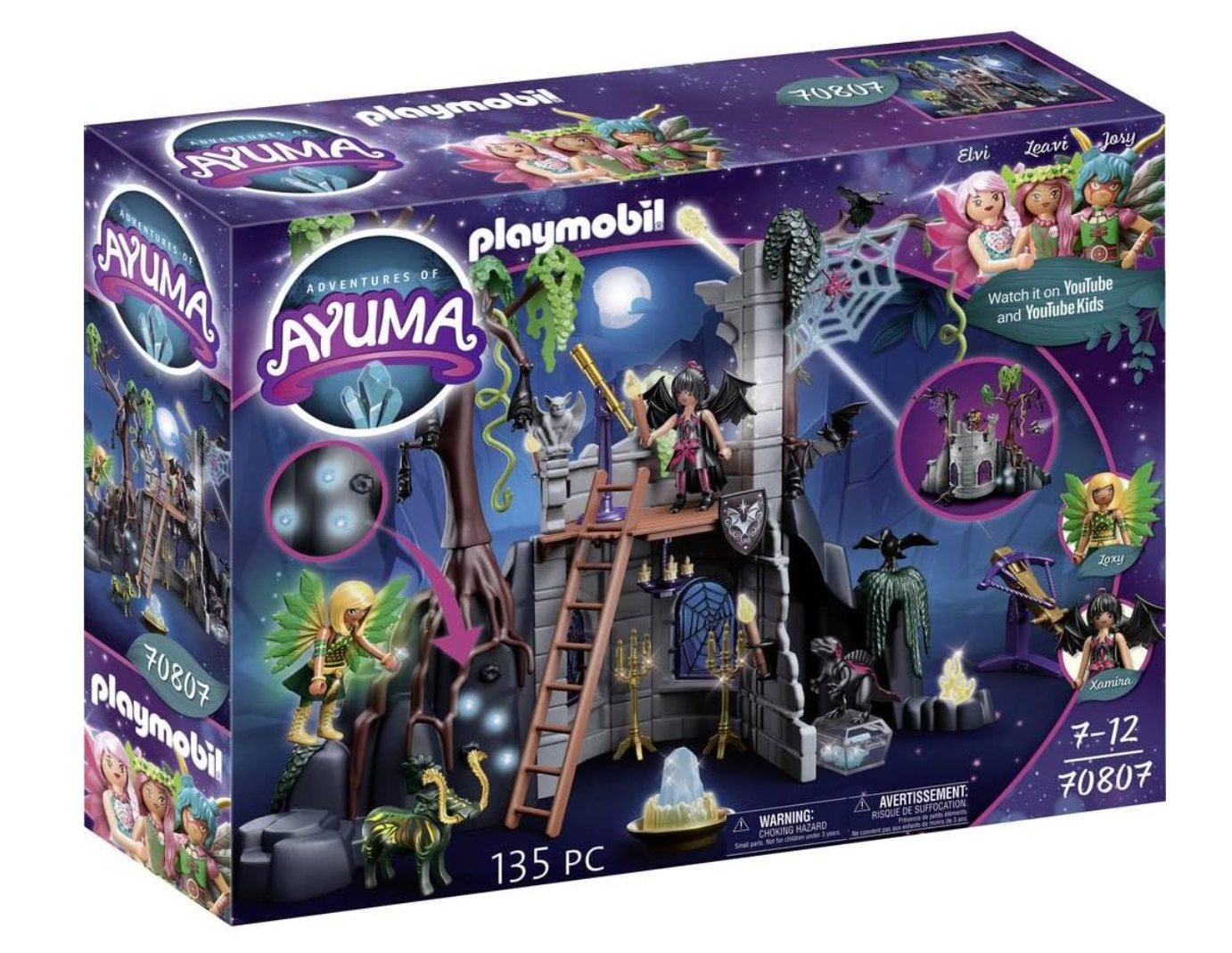 Playmobil 70807 Ruine des Fées Chauves-Souris – Ayuma 7+