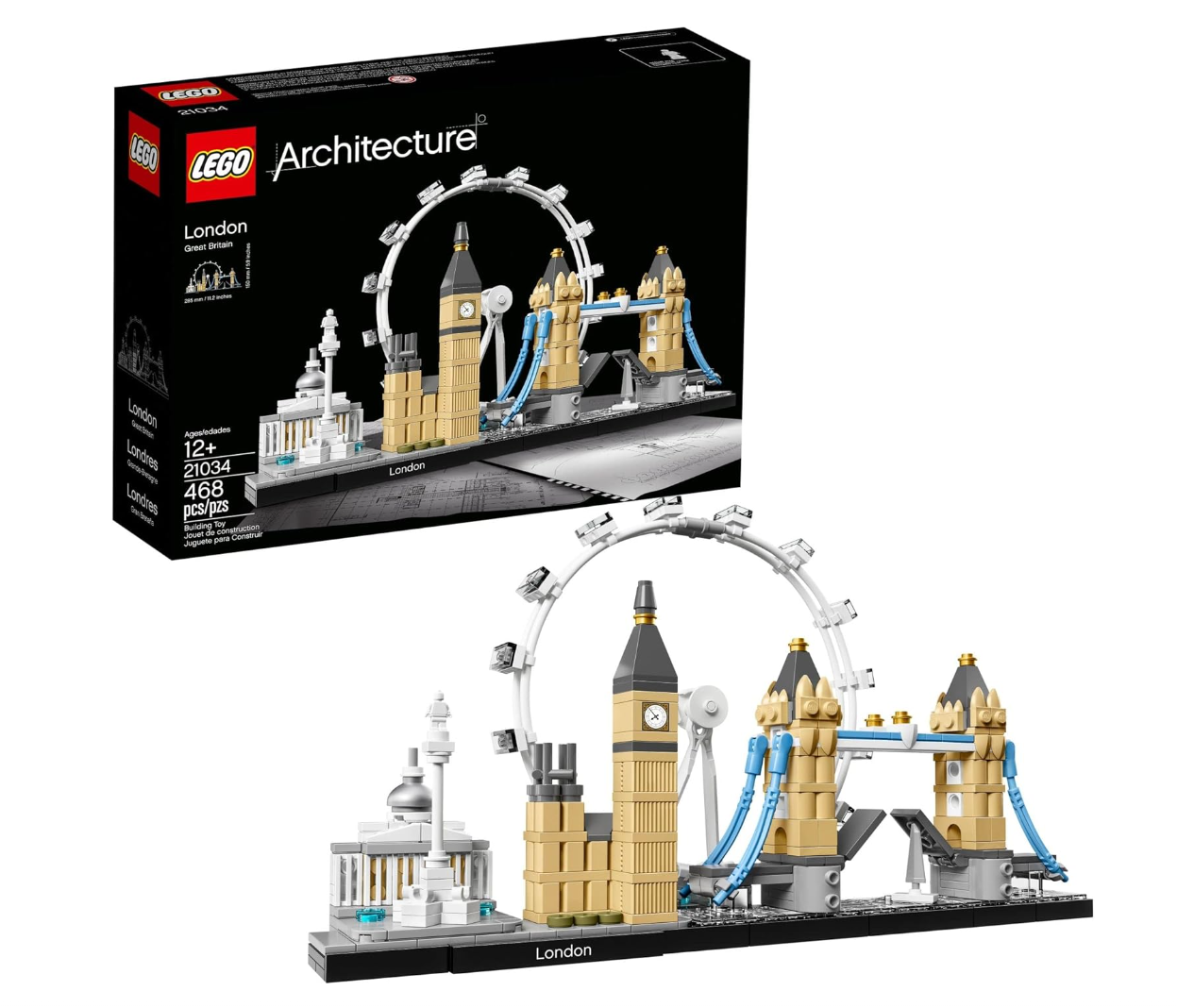 LEGO Architecture 21034 – Londres – Set de construction architectural emblématique