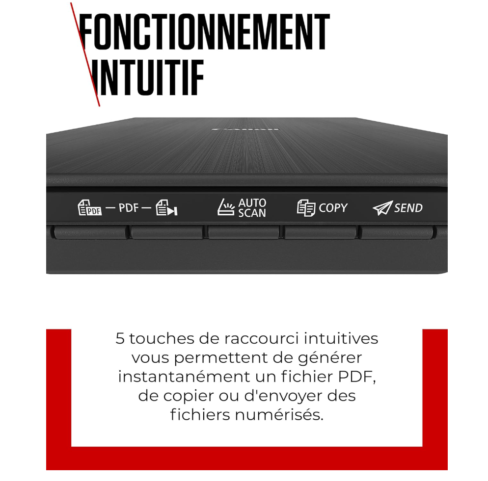 Canon CanoScan LiDE 400 – Scanner de documents A4 USB Type-C – Noir – Produit neuf