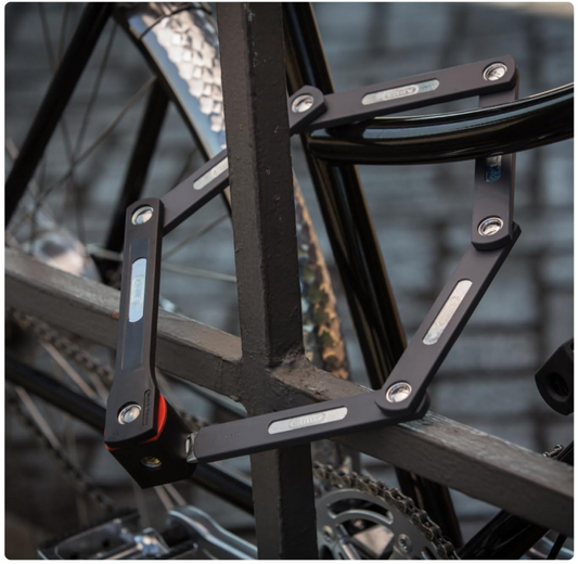 ABUS Bordo uGrip 5700K SH – Antivol pliable vélo avec support – Barreaux 5 mm – Niveau de sécurité 7 – Neuf