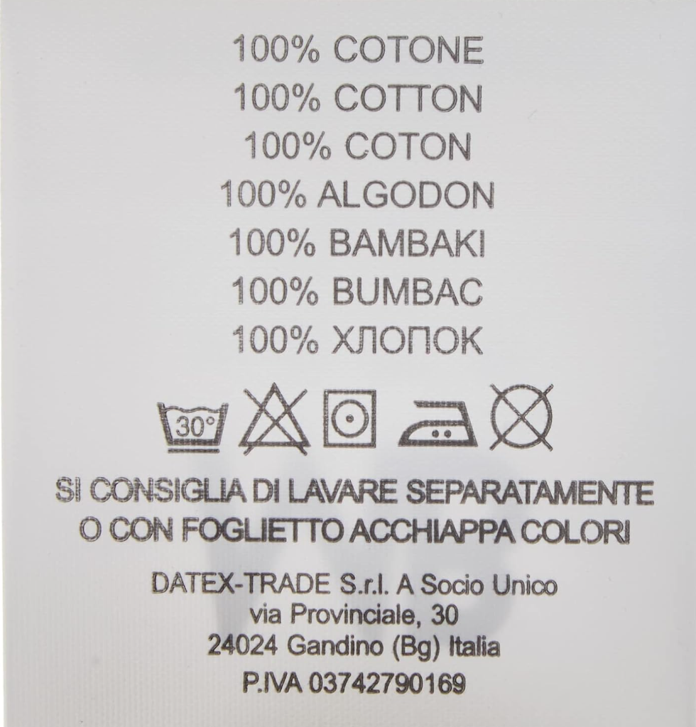 Italian Bed Linen Max Color – Lot 2 taies oreiller coton bleu foncé 52x82 - vue 2