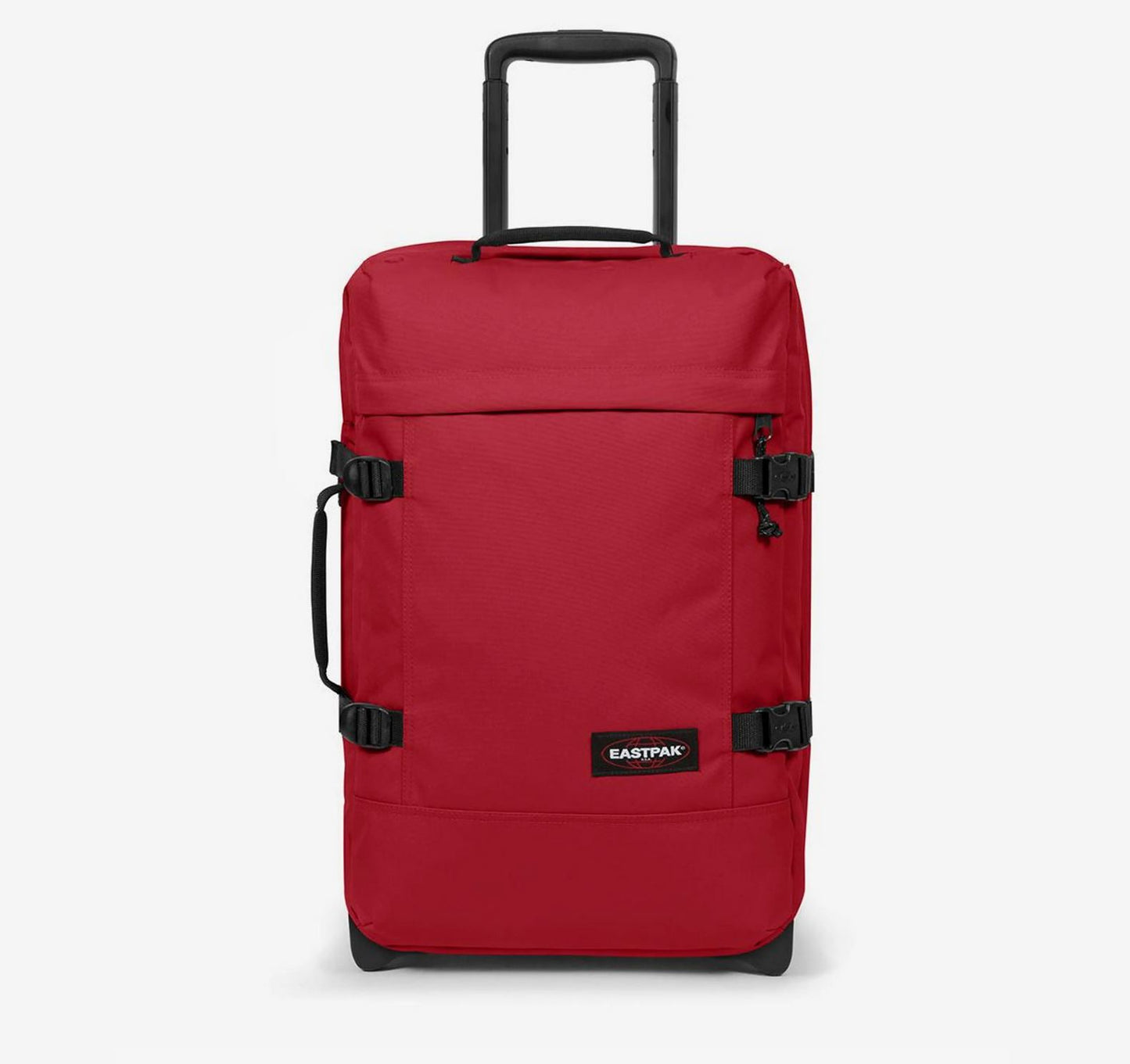 Eastpak TRANVERZ S – Valise Cabine 42L Rigide Souple – 51 x 32,5 x 23 cm – Beet Burgundy (Rouge) – Bagage à Roulettes Double Compartiment