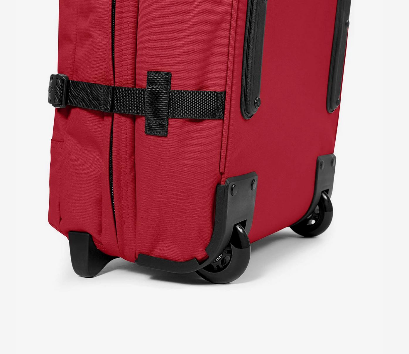 Eastpak TRANVERZ S – Valise Cabine 42L Rigide Souple – 51 x 32,5 x 23 cm – Beet Burgundy (Rouge) – Bagage à Roulettes Double Compartiment
