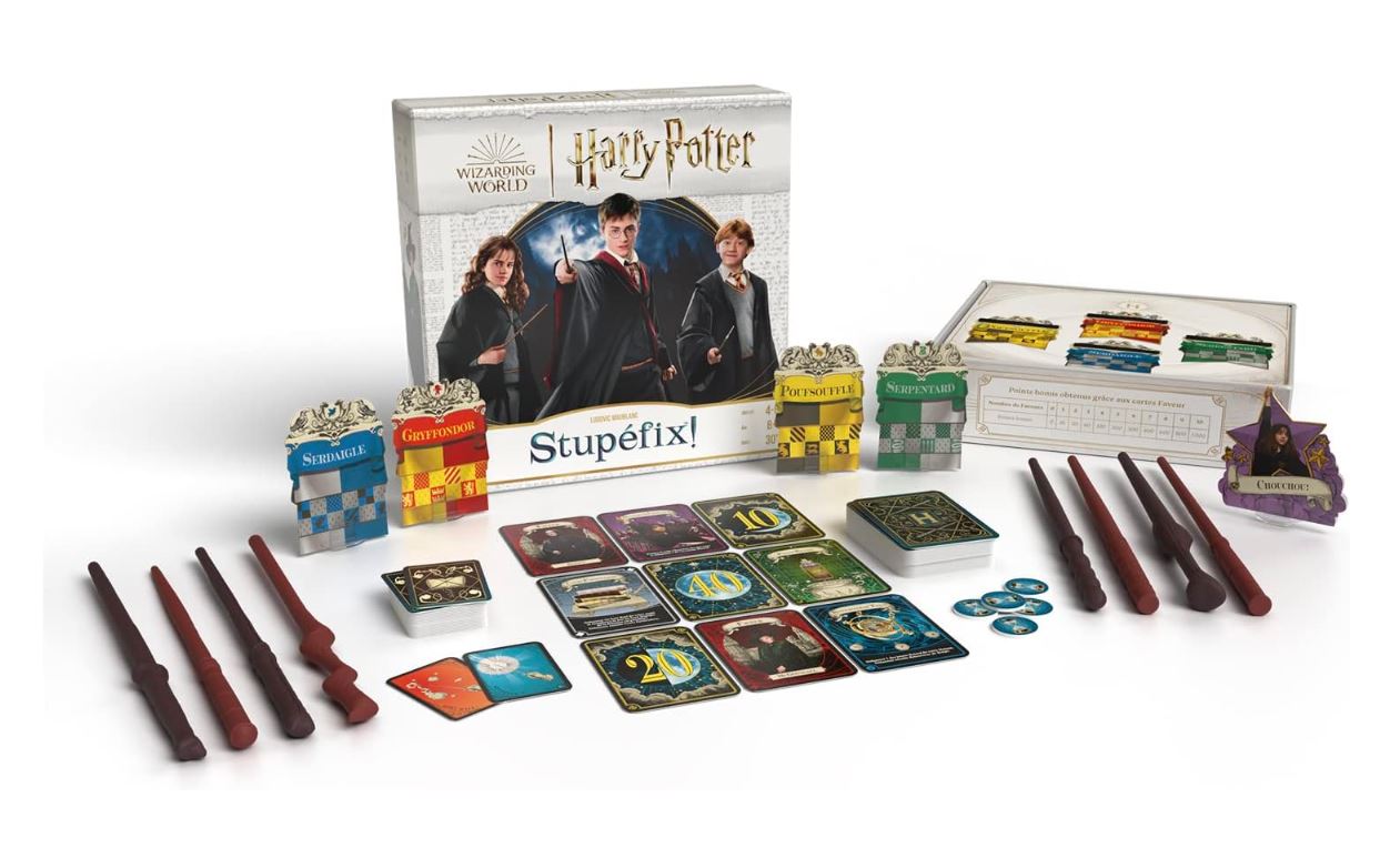 Harry Potter : Stupéfix ! Jeu d’ambiance et de bluff pour 4 à 8 joueurs dès 8 ans