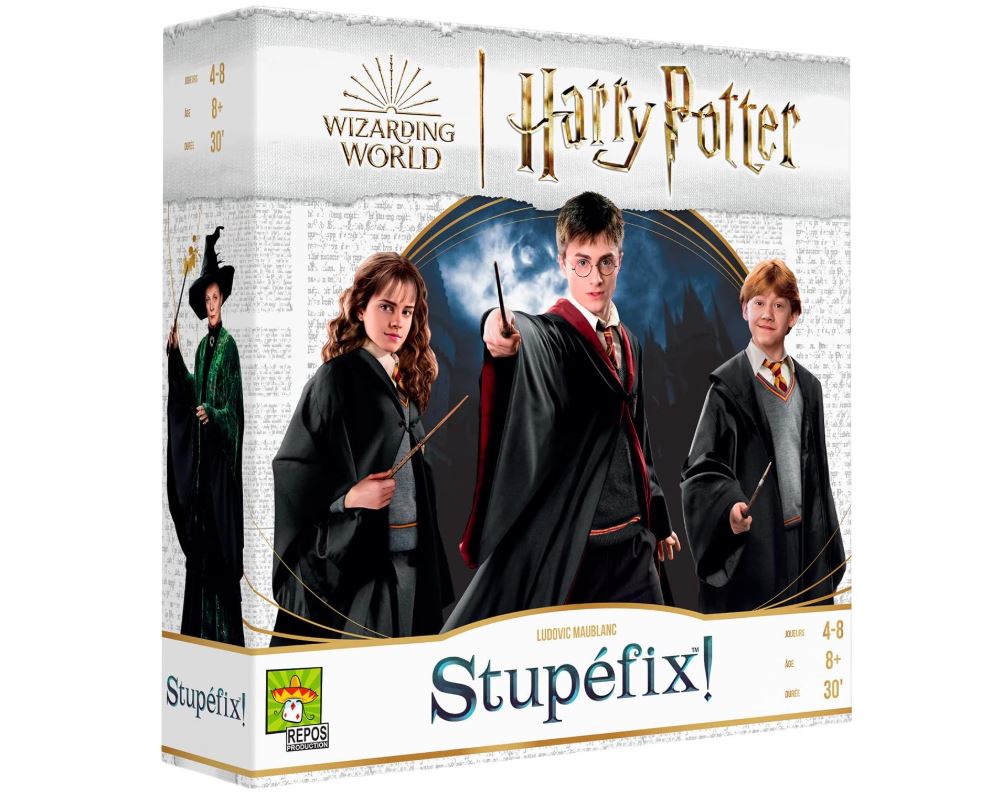 Harry Potter : Stupéfix ! Jeu d’ambiance et de bluff pour 4 à 8 joueurs dès 8 ans