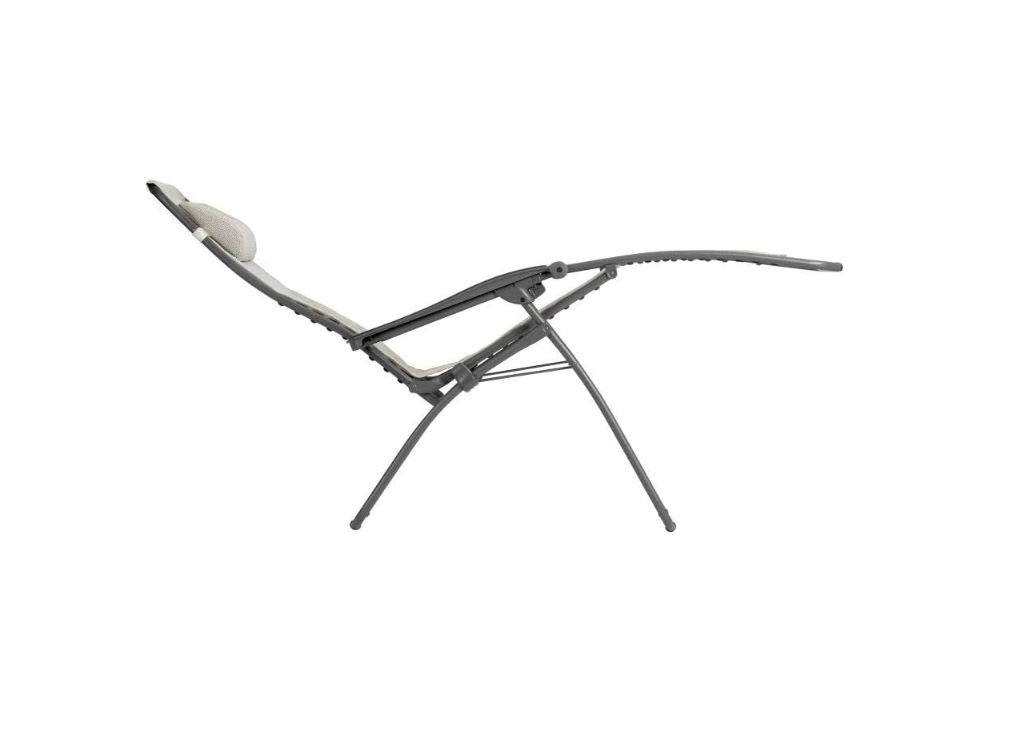 Fauteuil Relax Zéro Gravité Lafuma RSXA Clip – Toile Batyline® Iso – Structure Acier Titane – Fabriqué en France