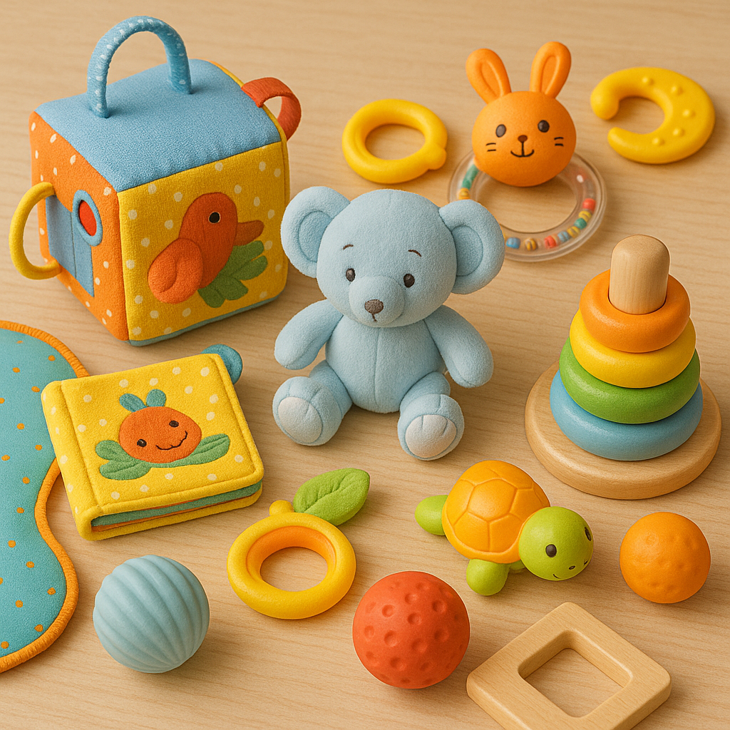 👶 Jeux premier âge | Éveil & motricité bébé