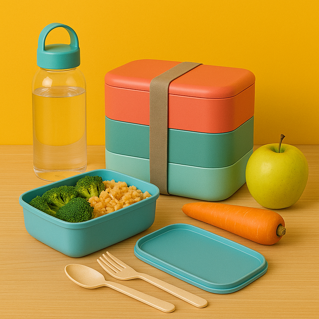 🥗 Boîtes lunch & Bento | Repas nomades & accessoires pratiques