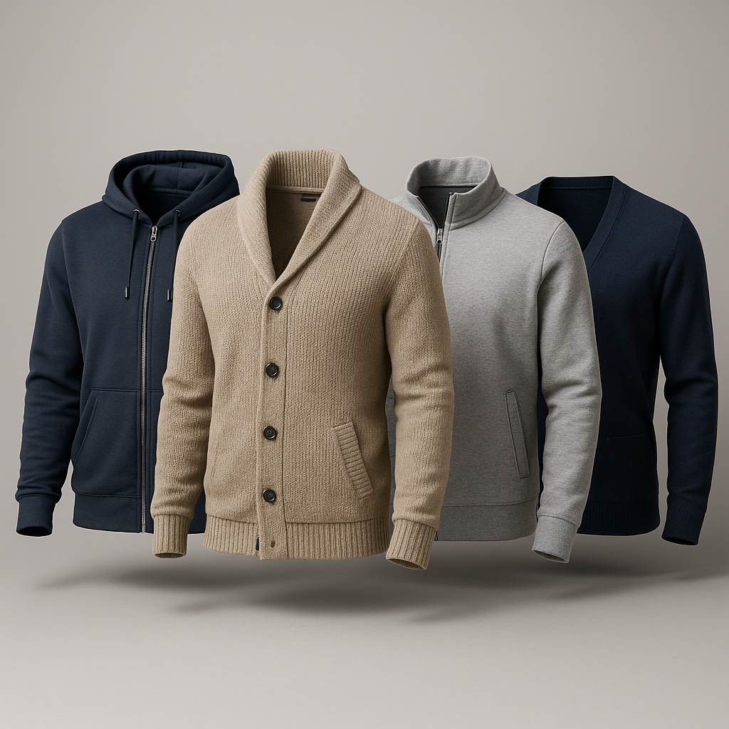 Gilets, cardigans & vestes légères homme | Mode mi-saison stylée