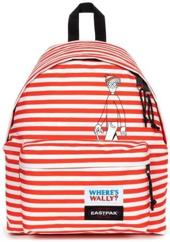 Eastpak x Where's Wally Padded Pak'r Silk Stripe – Édition limitée