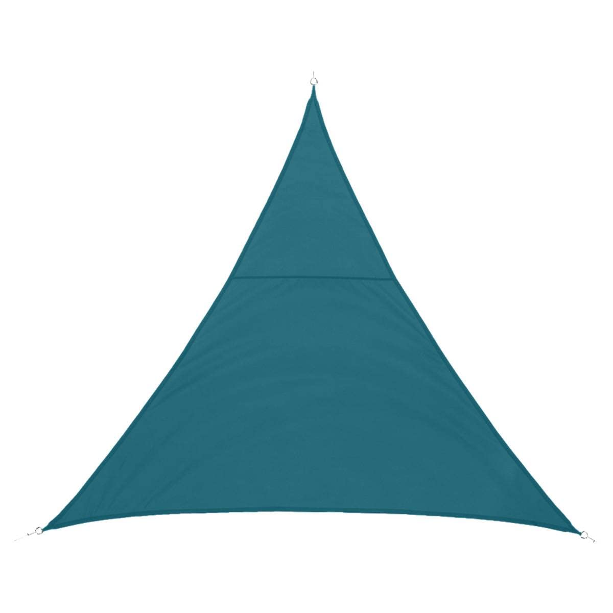 Voile d'Ombrage Triangulaire Hespéride 3x3x3m Bleu Canard