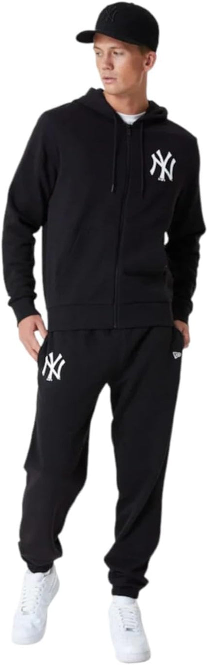 New Era MLB New York Yankees Sweat Zippé Homme M – Logo Officiel - vue 2