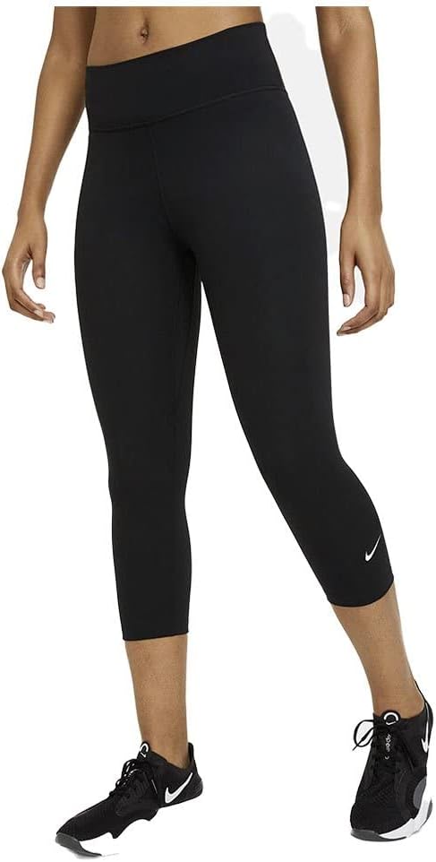 Nike One Tight Mr CPRI 2.0 – Leggings Femme Noir (S) – Confort et Maintien pour le Sport et le Quotidien