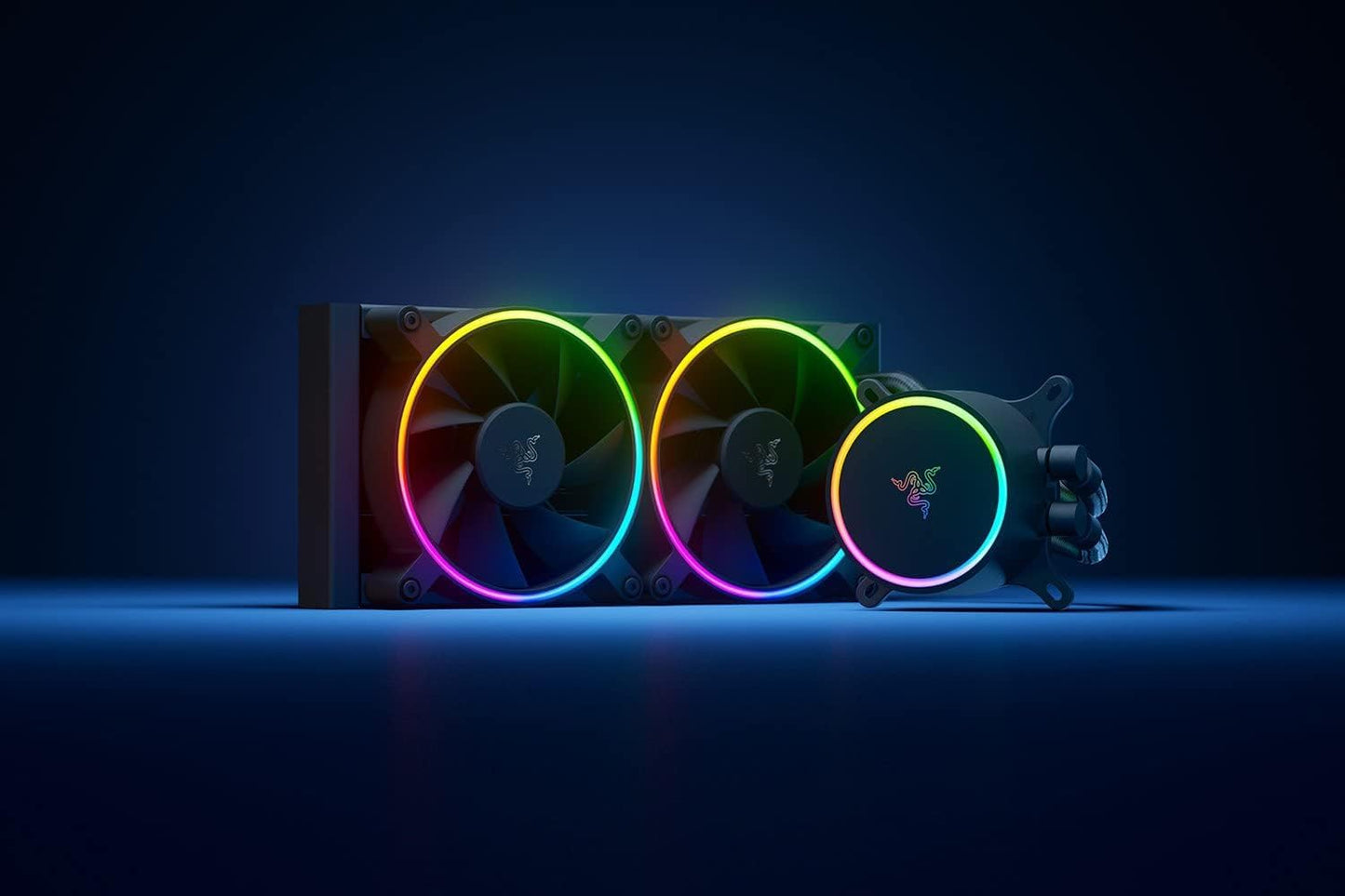 Razer Hanbo Chroma 240mm Watercooling AIO RGB Gaming - vue 2