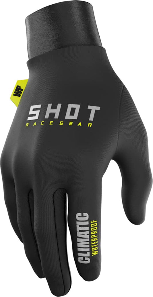 Gants Moto SHOT RACE GEAR Climatic Black Neon Yellow T10