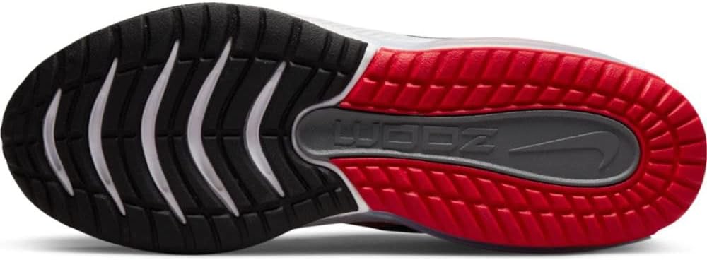 Nike Air Zoom Arcadia – Baskets running Smoke Grey / Siren Red / Black, 38,5 EU