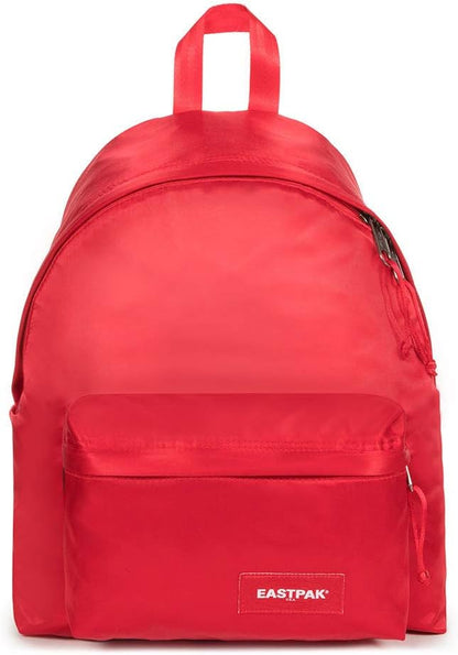 Eastpak Padded Pak'r Satin Sailor – Sac à dos rouge satiné