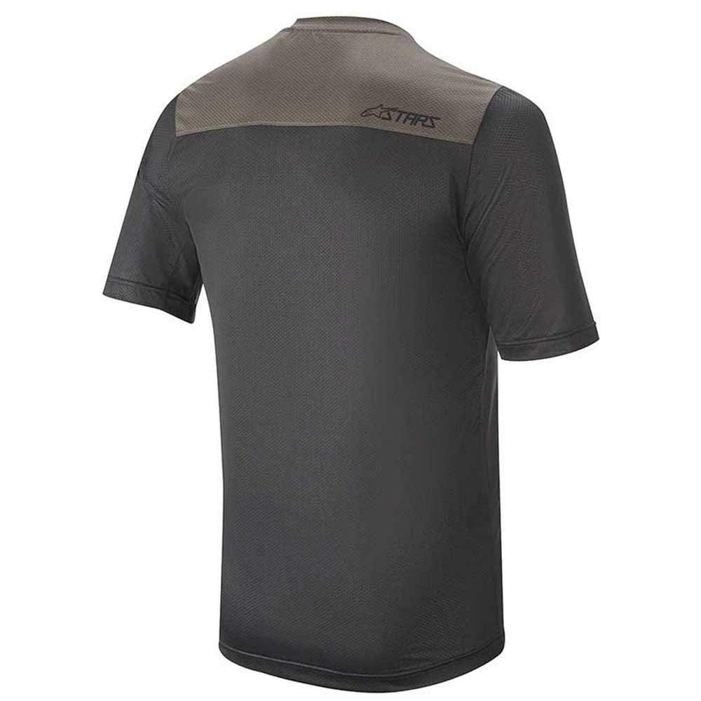 T-Shirt Alpinestars Drop 4.0 Homme Gris Foncé - Sport Tech - Taille L
