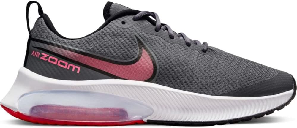 Nike Air Zoom Arcadia – Baskets running Smoke Grey / Siren Red / Black, 38,5 EU