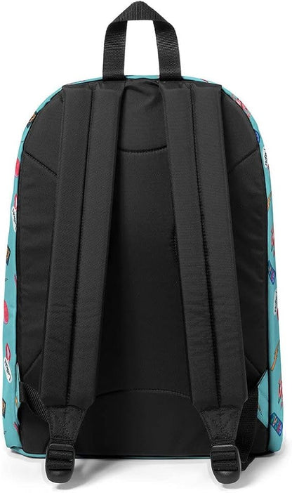 Eastpak Out of Office 27L Nostalgia Aqua – Sac à dos turquoise - vue 3
