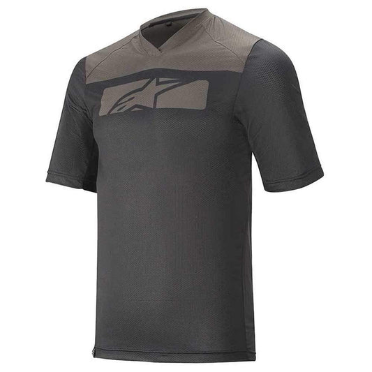 T-Shirt Alpinestars Drop 4.0 Homme Gris Foncé - Sport Tech - Taille L
