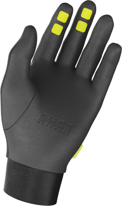 Gants Moto SHOT RACE GEAR Climatic Black Neon Yellow T10