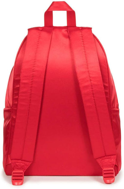 Eastpak Padded Pak'r Satin Sailor – Sac à dos rouge satiné - vue 2