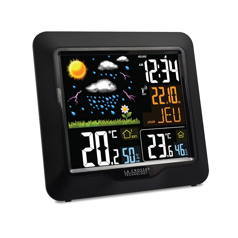 Station Météo La Crosse Technology WS6820 LCD Coloré Radio-pilotée - vue 2