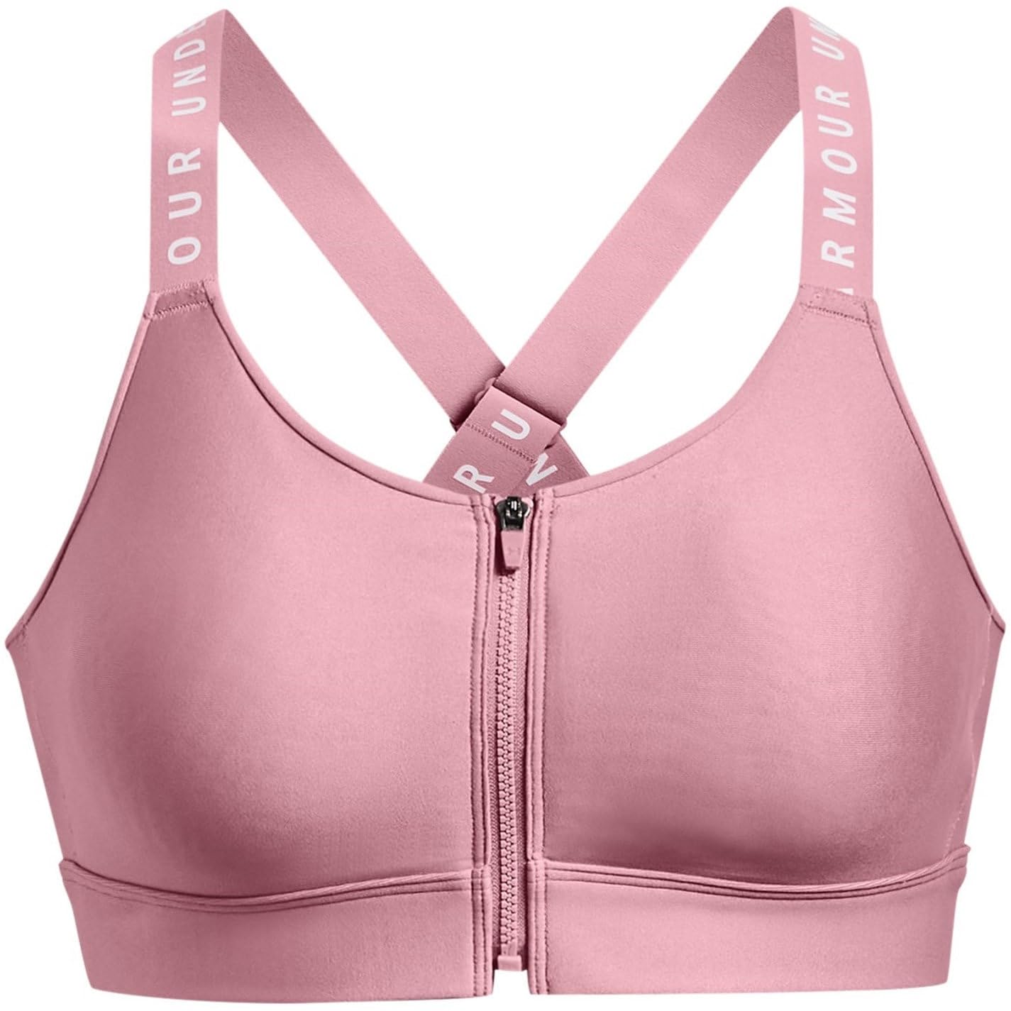 Soutien-Gorge Sport Under Armour Infinity High Zip Rose Femme M