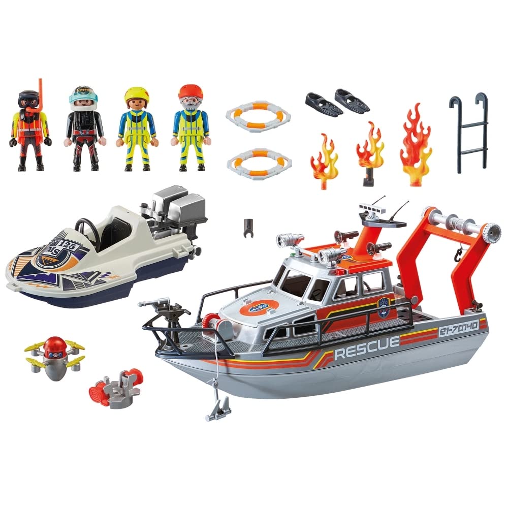 Playmobil 70140 Rescue – Sauvetage Pompiers neuf