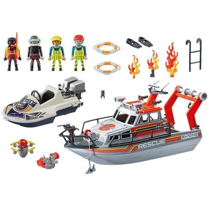 Playmobil 70140 Rescue – Sauvetage Pompiers neuf
