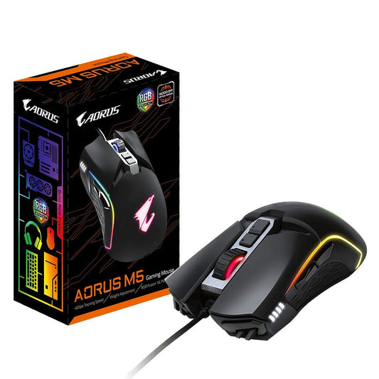 Gigabyte Aorus M5 Souris Gaming RGB Haute Précision | Neuf
