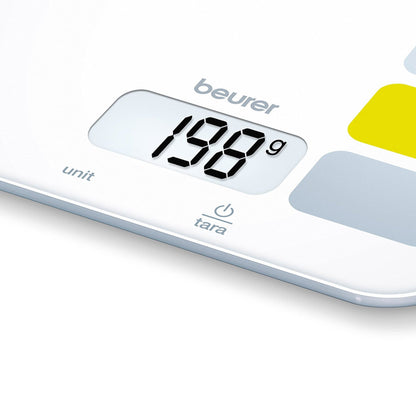 Beurer KS 19 Balance Cuisine 5 kg – Précision 1 g Blanc