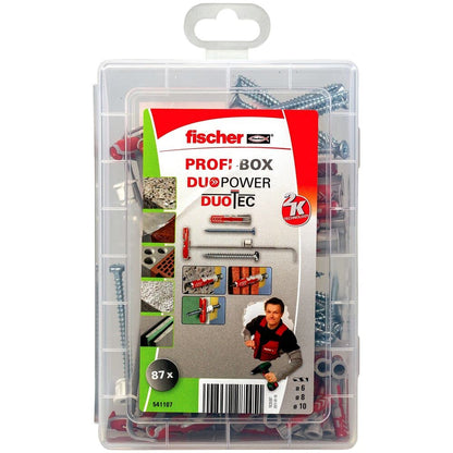 Fischer Profi-Box 87 pièces – Chevilles DuoPower & DuoTec