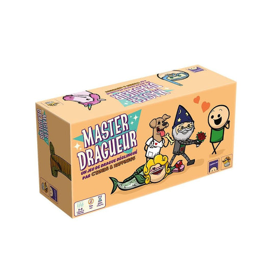 Master Dragueur Lucky Duck Games – Jeu Société Adultes 3-6 joueurs