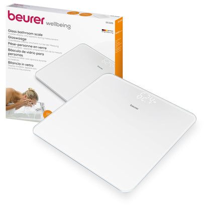 Beurer GS 225 Pèse-Personne Numérique – Écran Magic Blanc