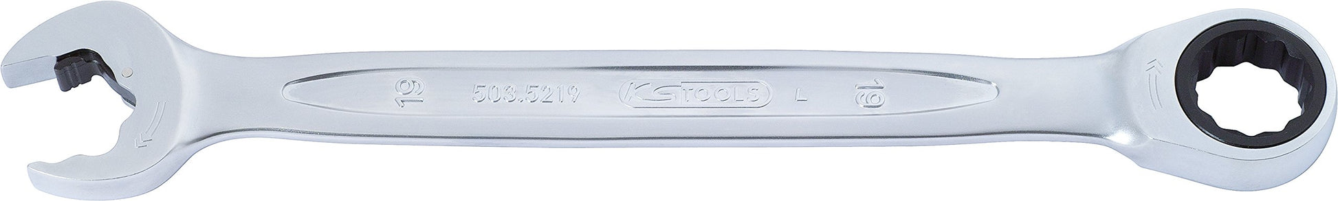 KS Tools DUO GEARplus Clé Mixte à Cliquet 12 mm – Double fonction