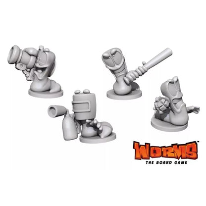 Worms Board Game Mantic Games | 2-4 Joueurs | 16 Figurines - Version Française
