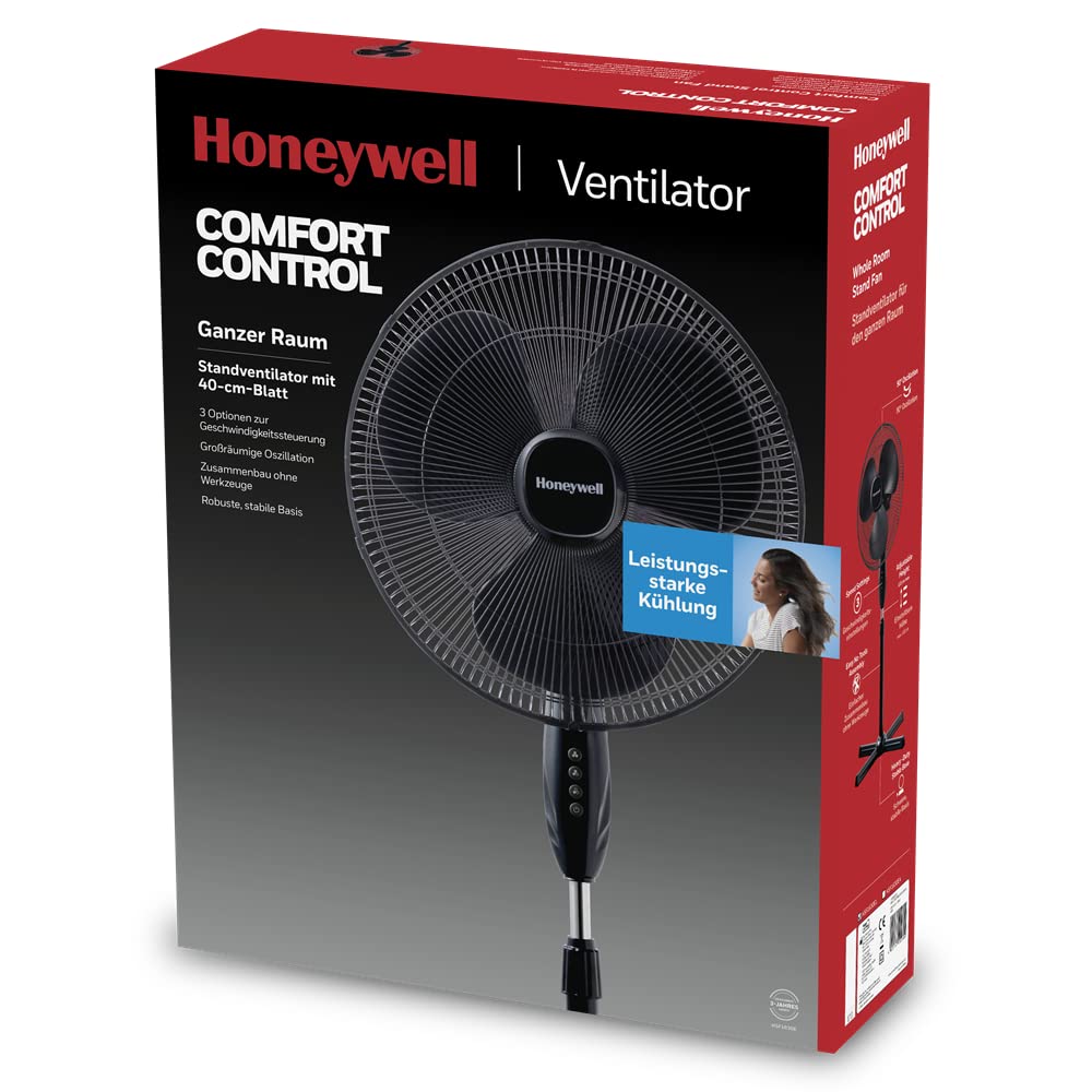 Honeywell HSF1630 Ventilateur Sur Pied 40cm 3 Vitesses - vue 6