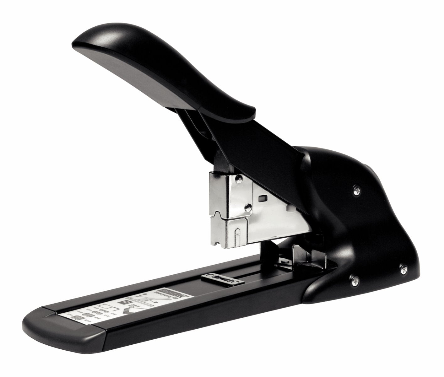 Agrafeuse RAPID HD110 110 Feuilles Noir/Chrome - Bureau Pro